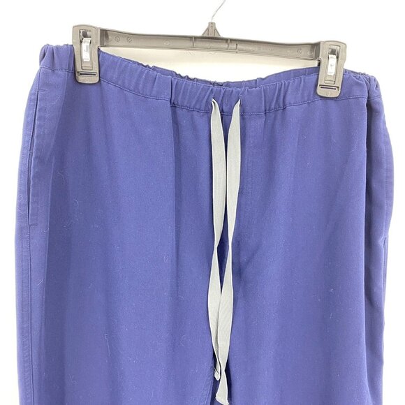 Figs Technical Collection Scrub Pants Navy Blue Pockets Womens Medium - Picture 3 of 7